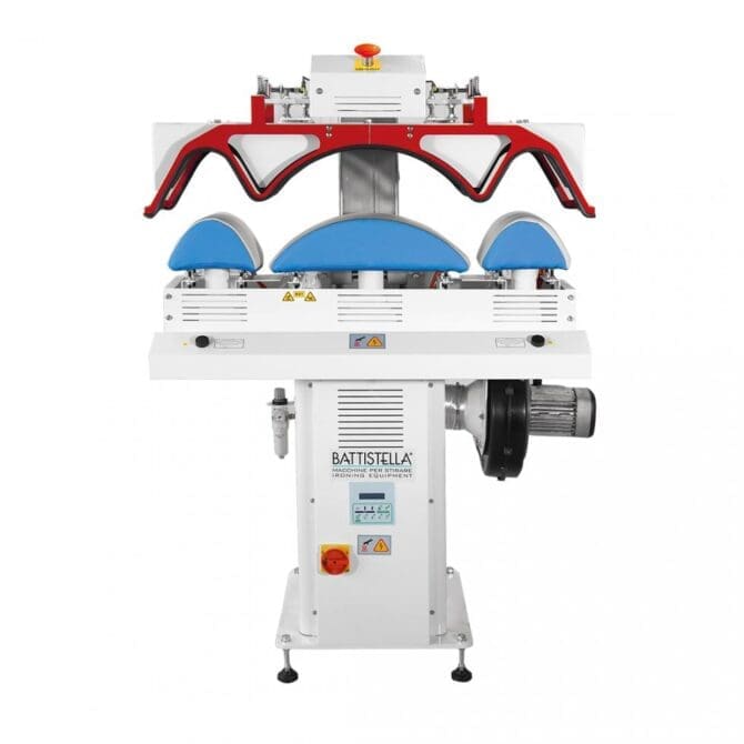 Battistella Marte Collar and Cuffs Pneumatic Ironing Press | Sewing.ae